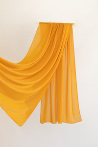 Mustard Yellow Premium Chiffon Hijab