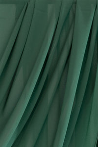 Classy Green Premium Chiffon Hijab