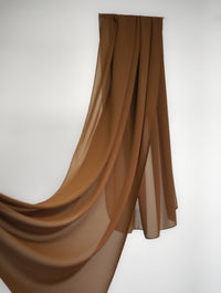 Dark Amber Premium Chiffon Hijab