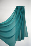 Dark Turquoise Premium Chiffon Hijab