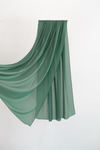 Classy Green Premium Chiffon Hijab