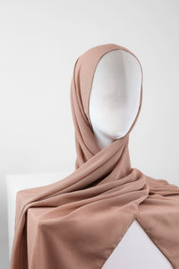 Warm Tan Premium Chiffon Hijab