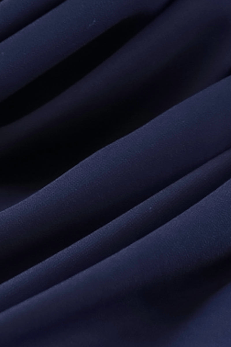 Navy Blue Premium Chiffon Hijab