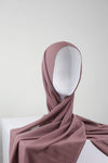 Mauve Taupe Premium Chiffon Hijab