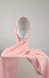 Baby Pink Premium Chiffon Hijab