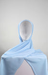 Artic Blue Premium Chiffon Hijab