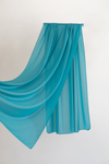 Sea Blue Premium Chiffon Hijab