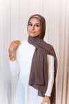 Cedar Brown Premium Chiffon Hijab