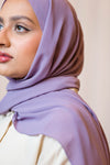 Lilac Purple Premium Chiffon HIjab