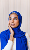 Cobalt Blue Premium Chiffon Hijab